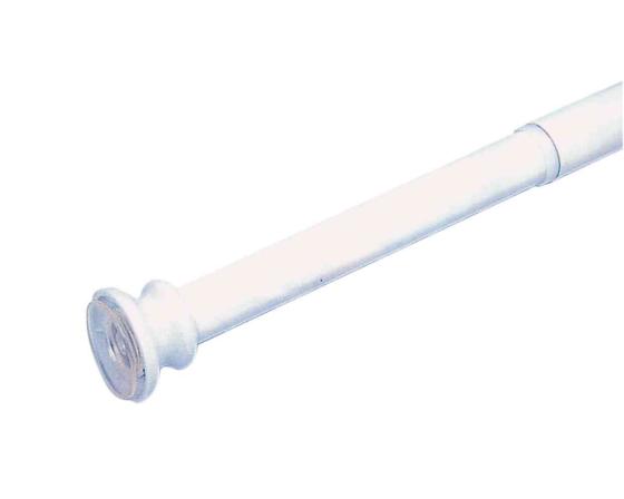 1,0 PZ Di TELAIO TENDA DOCCIA ESTENSIBILE 140/260 CM BIANCO