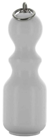 1,0 PZ Di FIOCCO PER TENDE IN LEGNO BIANCO*