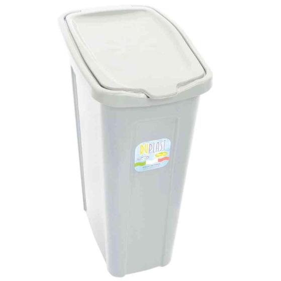 6,0 PZ Di PORTABIANCHERIA 25X35XH53 CM 35 L BIANCO