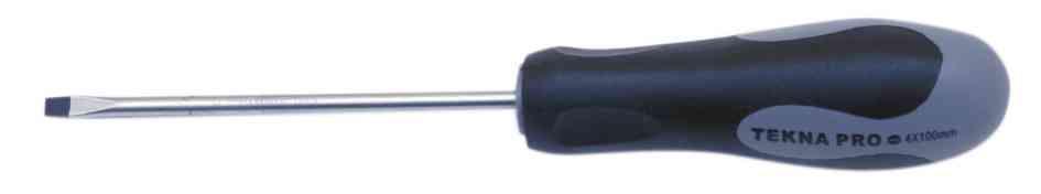 12,0 PZ Di CACCIAVITE PER ELETTRICISTA 105 TEKNA D 4,0X125 MM