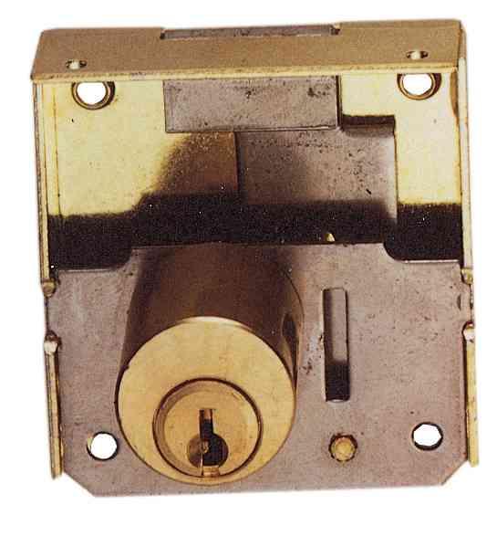 10,0 PZ Di SERRATURA PER MOBILI 1/2 SCAT CILINDRO OTT 30 MM*