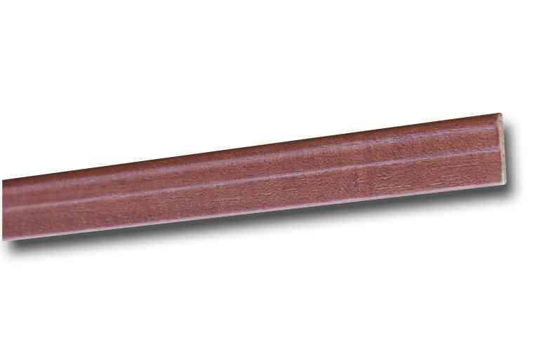 25,0 PZ Di CORNICE PER PARATI 4,5X23 BAROCCO 200 CM MOGANO