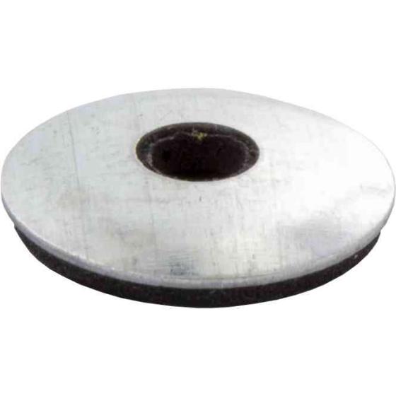 100,0 PZ Di RONDELLA FERRO C/GUARNIZ D 6,7X19 ZINCATA