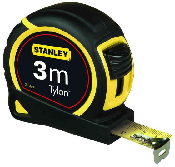 12,0 PZ Di ST FLESSOMETRO TYLON IN ABS 3 M X 12,7 MM 1.30.687