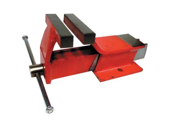 1,0 PZ Di MORSA DA BANCO FISSA TEKNA ACCIAIO 125 MM 80280