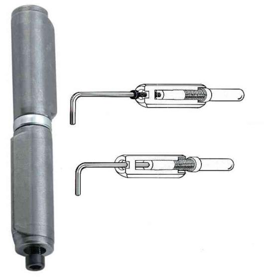18,0 PZ Di CERNIERA CON COSTA  258 REGOLABILE 22X150 MM