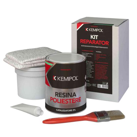 1,0 PZ Di FIBRORESINA IN KIT COMPLETA ML.750
