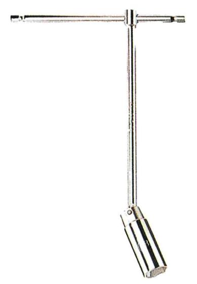 1,0 PZ Di BETA  957 CHIAVE A T SNODO PER CANDELE 16 MM