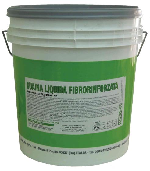 1,0 PZ Di GUAINA LIQUIDA FIBRORINFORZATA GRIGIA  5 KG