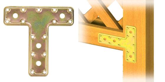 10,0 PZ Di PIASTRA 751 A T ACCIAIO TROPIC 160X45X115 MM