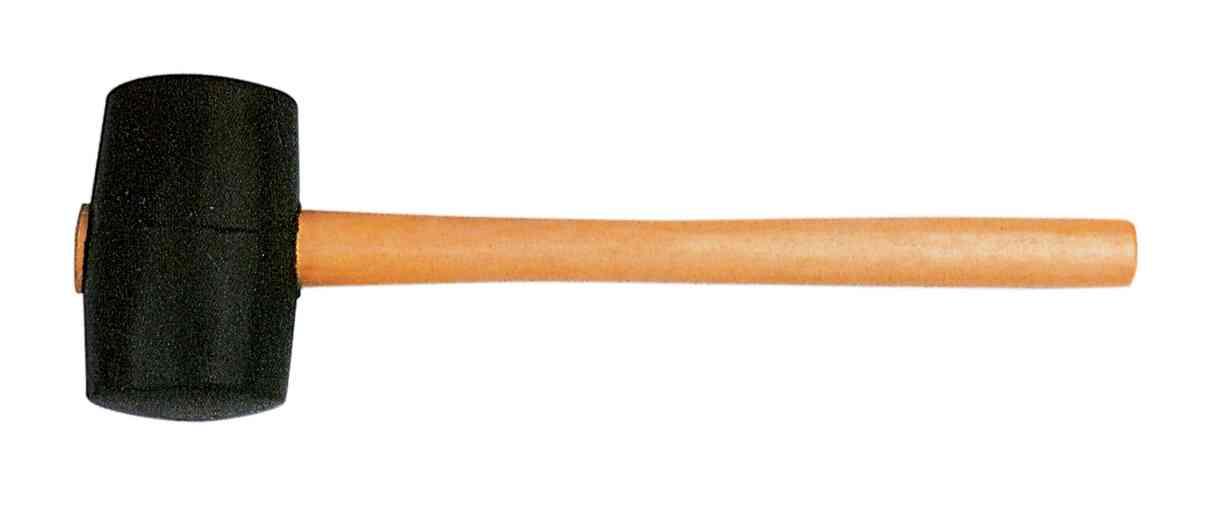 1,0 PZ Di MAZZUOLA TESTA IN GOMMA 65 MM 80300