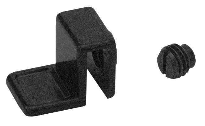 20,0 PZ Di MANIGLIA ZAMA PER MOBILI VETRO SH 81X000 20X20 MM*