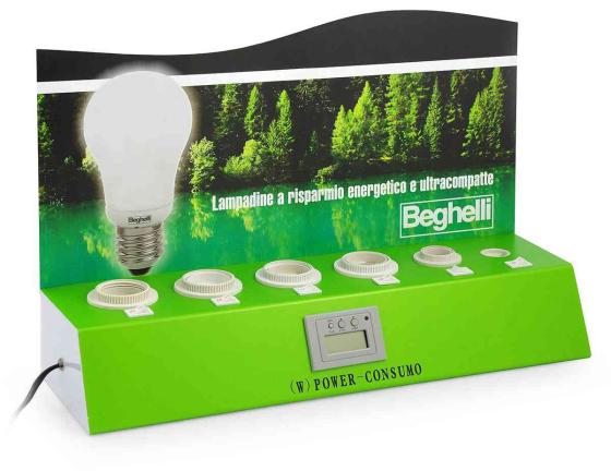 1,0 PZ Di BEGHELLI EXPO TESTER LAMPADE