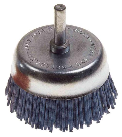 1,0 PZ Di POGGI 497.30 SPAZZOLA A TAZZA NYLON 50 MM GR 150