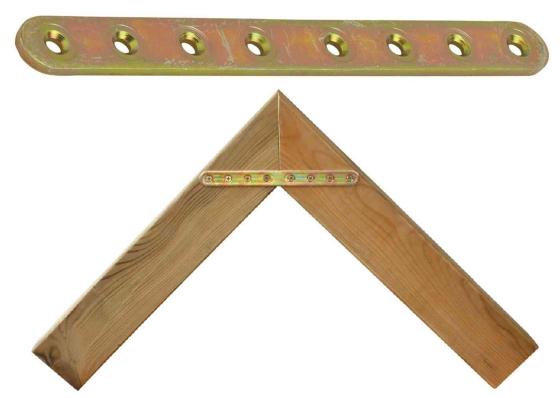 50,0 PZ Di PIASTRA 778 DIRITTA ACCIAIO TROPIC 20X2,5X206 MM