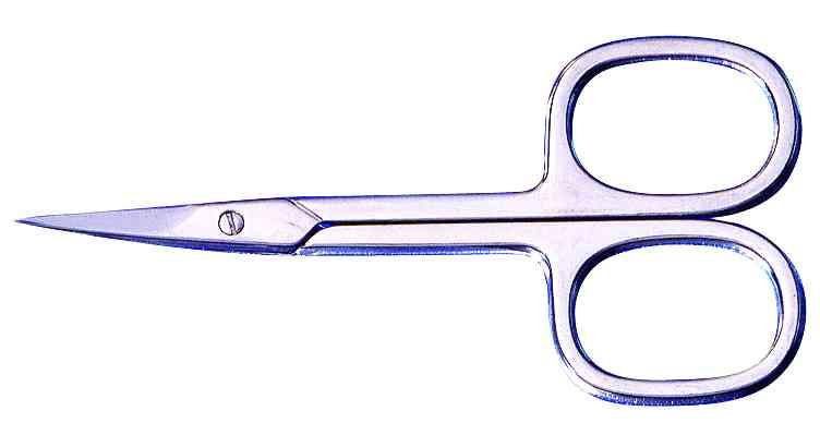 24,0 PZ Di FORBICI PER MANICURE CURVE 3 1/2