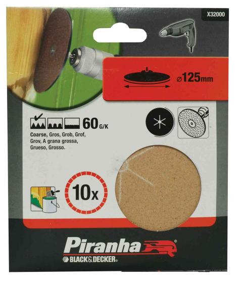 1,0 PZ Di B.D. 5 DISCHI D.125 GR.60  ART.A1452