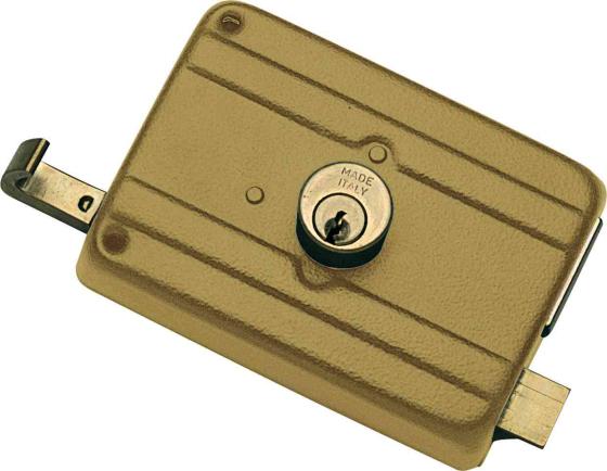 1,0 PZ Di SERRATURA 210 PORTONCINO CIL INT EST FISSO 50 MM