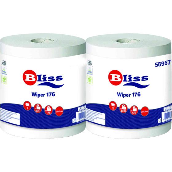 1,0 CF Di BOBINA CARTA 800 STRAPPI PURA CELLULOSA EXTRA 2 PZ