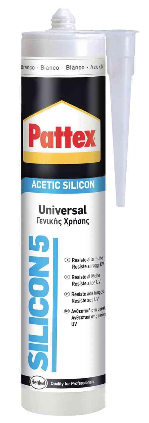 25,0 PZ Di CARTUCCIA SILICON 5 UNIVERSALE BIANCO ML.280