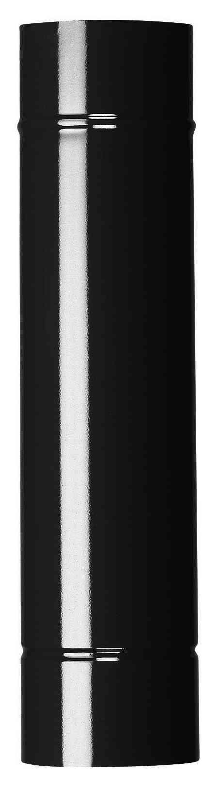 6,0 PZ Di TUBO PER STUFA H  50 CM D 15 CM NERO