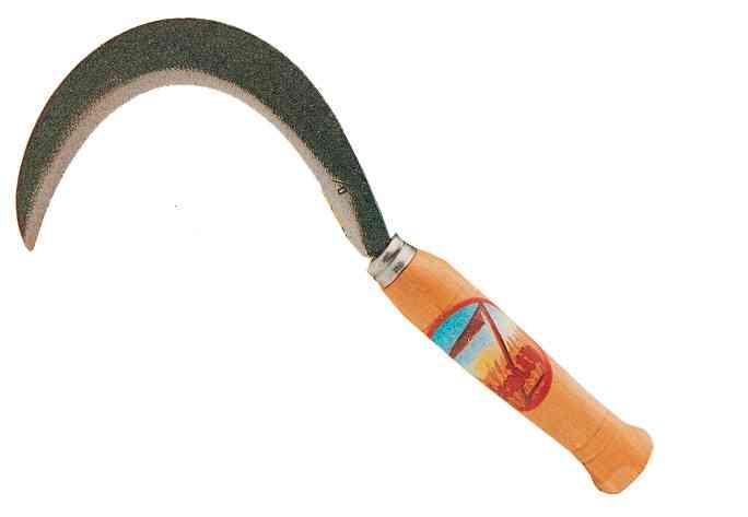 1,0 PZ Di ZENITH RONCOLA N. 12/0 PER ORTO MAN LEGNO 17 CM
