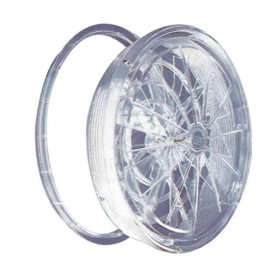 1,0 PZ Di AERATORE PER VETRI LUX290 S/CHIUSURA D 120 MM