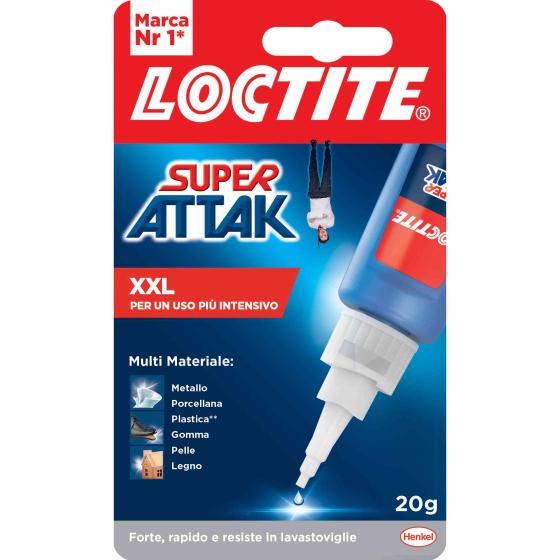 12,0 PZ Di ADESIVO ATTAK 20 G