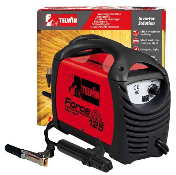1,0 PZ Di SALDATRICE INVERTER FORCE 125+KIT+VAL.CART.