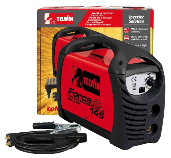 1,0 PZ Di SALDATRICE INVERTER FORCE 145+KIT+VAL.PLAST.