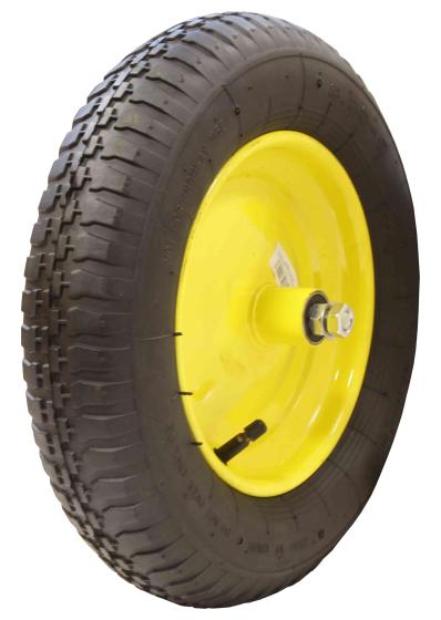 1,0 PZ Di RUOTA VESPA PER CARRIOLA INTER. 110 MM C/CUSCIN