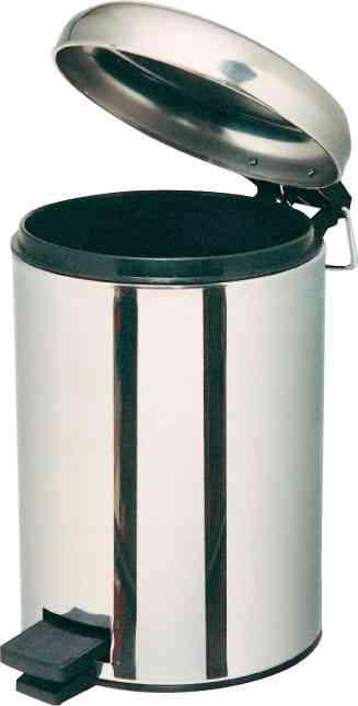 1,0 PZ Di PATTUMIERA  20 L A PEDALE ACCIAIO YL01