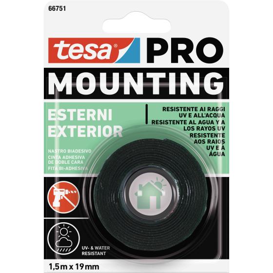 12,0 PZ Di TESA NASTRO BIADESIVO MOUNTING PRO EST. 19MMX1,5M