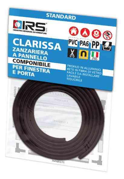 1,0 PZ Di ZANZARIERA IRS CLARISSA MAGNETE DA 2 M