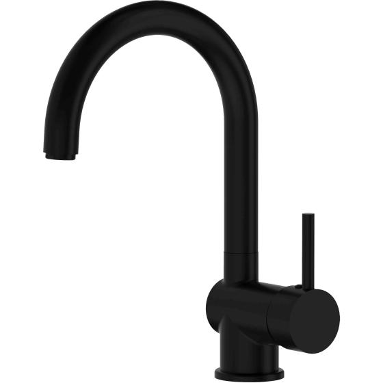 1,0 PZ Di SERIE GEMINI MISCELATORE LAVELLO CANNA ALTA NERO O
