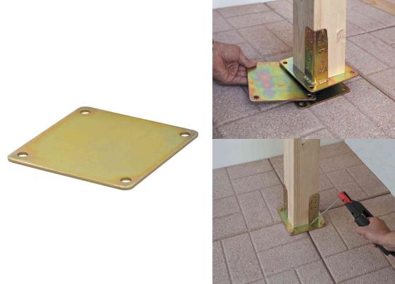 1,0 PZ Di PIASTRA 800/P SPESSORE 3,5 ACC TROPIC 150X150 MM