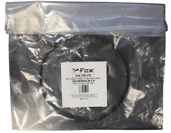 1,0 PZ Di NASTRO RICAMBIO F28-170 PER FOX F28-186