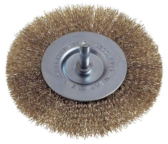 10,0 PZ Di POGGI 469.00 SPAZZOLA CIRCOL ACCIAIO G6 D  50 MM