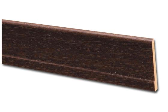 10,0 PZ Di BATTISCOPA 70X10 MM CON PIEDE 245 CM NOCE SCU 6064
