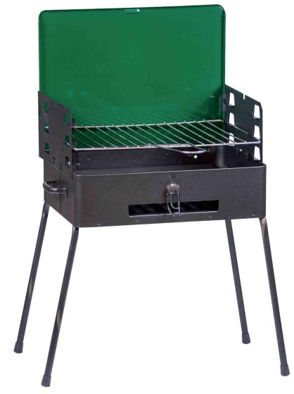 1,0 PZ Di BARBECUE IN ACCIAIO 844 RICHIUDIBILE A VALIGETTA