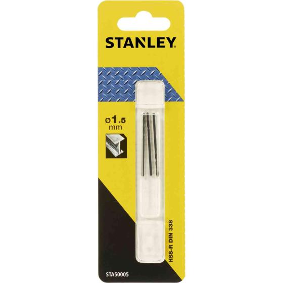 1,0 CF Di PIRANHA STANLEY STA50005 (X50005) PUNTA HSS 1,5 MM