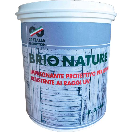 6,0 PZ Di IMPREGNANTE ALLACQUA BRIONATURE NOCE SCURO LT.0,75