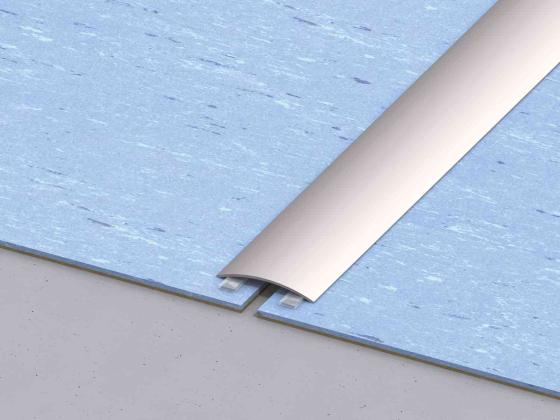 1,0 PZ Di COPRISOGLIA ALLUMINIO ARGENTO ADESIVO  90 CM
