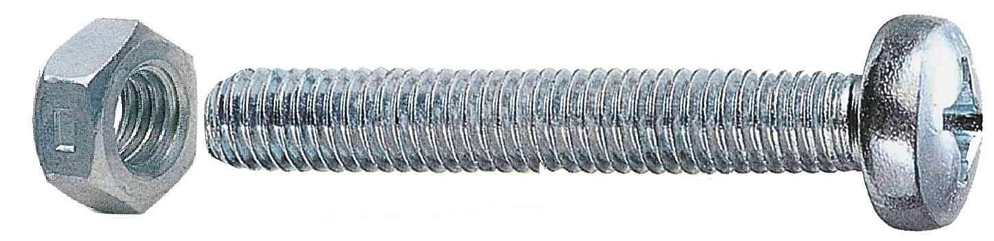 5,0 SC Di SC VITI A METALLO T.C. 5X20 C/DADI 20 PZ