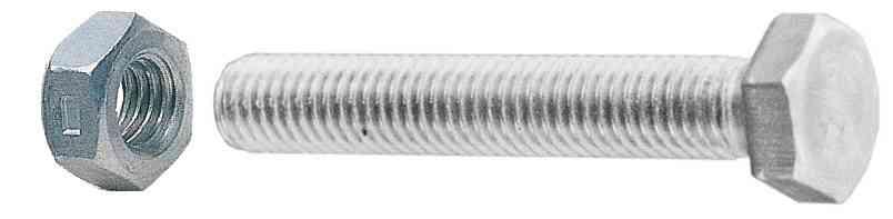 5,0 SC Di SC VITI A METALLO T.E.10X30 C/DADI  4 PZ