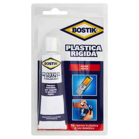 6,0 PZ Di BOSTIK PLASTICA RIGIDA TUBETTO 50 G BLISTER