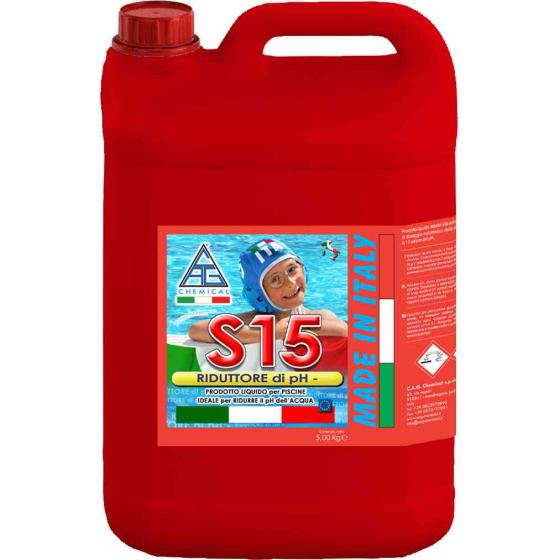 1,0 PZ Di CORRETTORE (PH-) X PISCINE LT. 5 S15