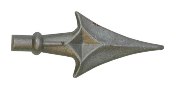 50,0 PZ Di LANCIA ACCIAIO PER CANCELLI ROMA* 65X155 MM