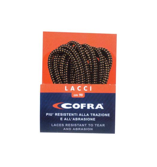 1,0 PA Di LACCI PER SCARPE COFRA 130 CM