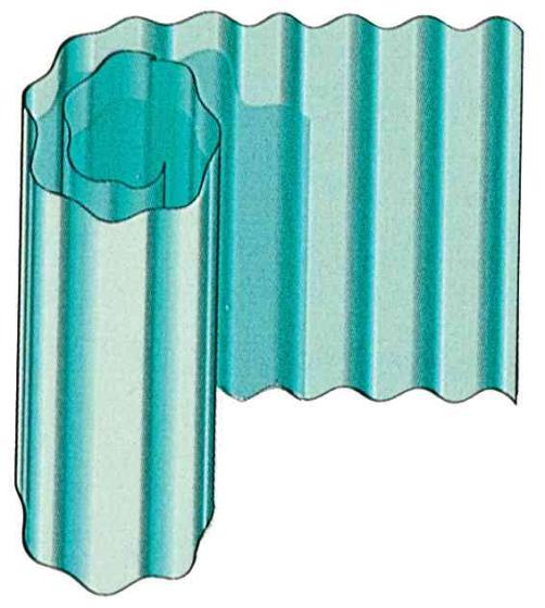 90,0 MQ Di PLASTICA ONDULATA NEUTRA H 300 CM